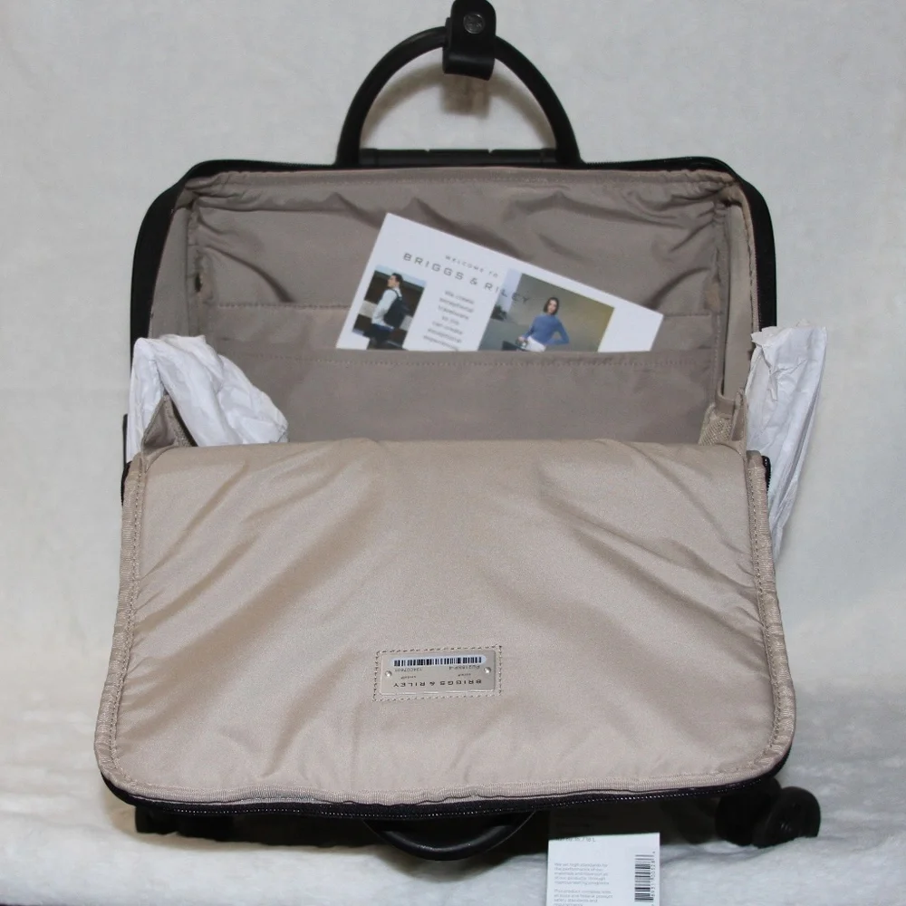 Briggs & Riley Rhapsody Wheeled Cabin Bag Black NWT